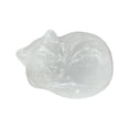 thumbnail image 2 of Lssam Unique Stocking Stuffer a Lovely Opalite Cat Figurine Featuring Opal and Moonstone a Hand-Carved Sleeping Crystal Cat Gift for Her Desk, 2 of 9