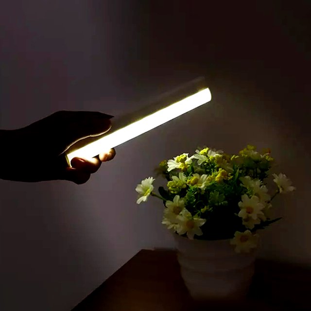 Luz LED para armario, sensor de movimiento, 10 LED, en cualquier lugar, lámpara para armario, ilumin Tomshoo 3 piezas