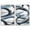 Silver Frame, variant on Auric Flow Diptych Canvas Print Sage Gold Wall Art Set by Art Remedy, Gallery Wrapped, 24 x 36