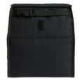 thumbnail image 3 of PackIt Freezable Lunch Bag Solid Black Print BPA Free Non Toxic Polycanvas Reusable Lunch Bags, 3 of 11