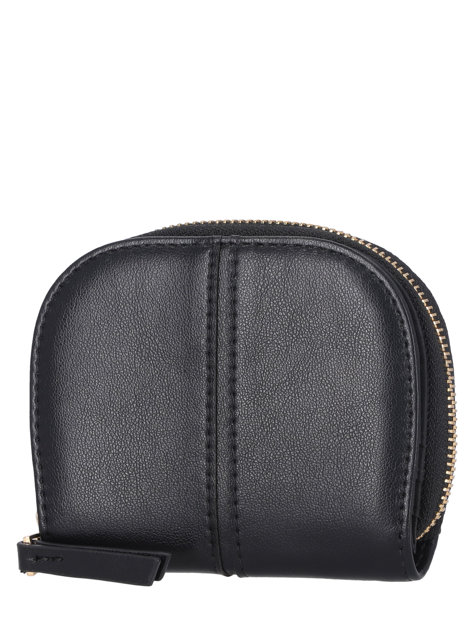 Time and Tru Women's Faux Leather Becca Zip Wallet