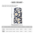 thumbnail image 4 of Sikiie Daisy Floral Basketball Jersey Reversible Men's Mesh Athletic Sports Shirts Training Practice S-4XL4X-Large, 4 of 6