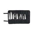 thumbnail image 2 of Professional Cutlery Chef Bag - Knife Roll Bag for Fits Up to 22 Knives Black Chef Storage Bag, 2 of 8