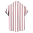 thumbnail image 5 of Timoontee Men's Short Sleeve Printed T Shirt Breathable Fabric Moisture Wicking V Neck Crew Neck Great For Multiple Quick Dry Pink XXL, 5 of 7