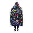 thumbnail image 2 of HATIART Couverture à Capuche Chats et Boulochage de Sucre Polaire Couverture Portable Couverture 56x80 Pouces, 2 of 3