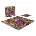 thumbnail image 2 of Ceaco - Colorstory - Howie Green - Psychedelic Patriot - 750 Piece Interlocking Jigsaw Puzzle, 2 of 9