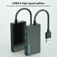 thumbnail image 2 of Mini USB Hub Extensions 4 Port USB 3.0 Hub Expander USB Adapter Station Slim Portable Data Hub, 2 of 6