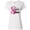 AA-White, variant on Inktastic Breast Cancer Awareness I Support My Mom with Pink Ribbon Women's T-Shirt