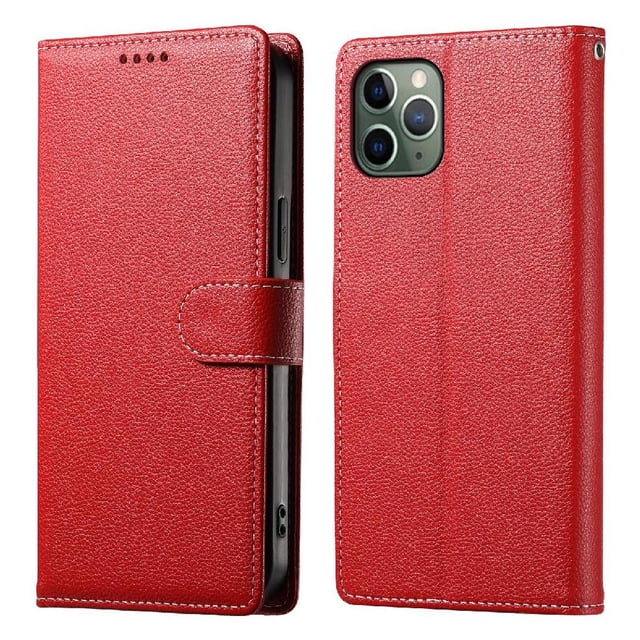 Funda para FOXDOCK iPhone 11 Pro – Cuero Premium, 3 ranuras para tarjetas, Protección contra impactos