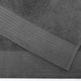thumbnail image 4 of BNM Turkish Cotton Solid Towel Set of 6, Grey, 4 of 6