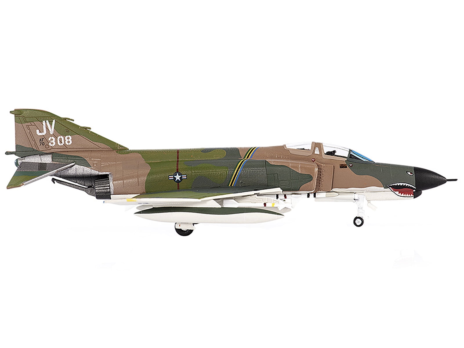 1 144 Diecast Model of McDonnell Douglas F 4E Phantom II War Plane USAF 469th TFS in Moldova at MDL 3611 Rating 5
