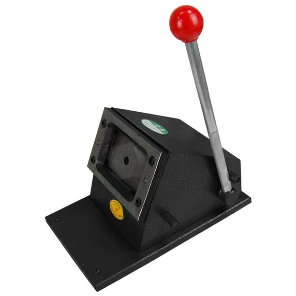 Manual ID Badge Credit PVC Paper Business Card Die Round Corner