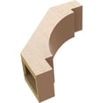 thumbnail image 6 of Ekena Millwork 5"W x 14"D x 14"H Merced Rough Cedar Woodgrain TimberThane Knee Brace, Primed, 6 of 6