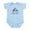 Sky Blue, variant on CafePress - My Uncle Is My Hero Infant Bodysuit - Baby Light Bodysuit, Size Newborn - 24 Months