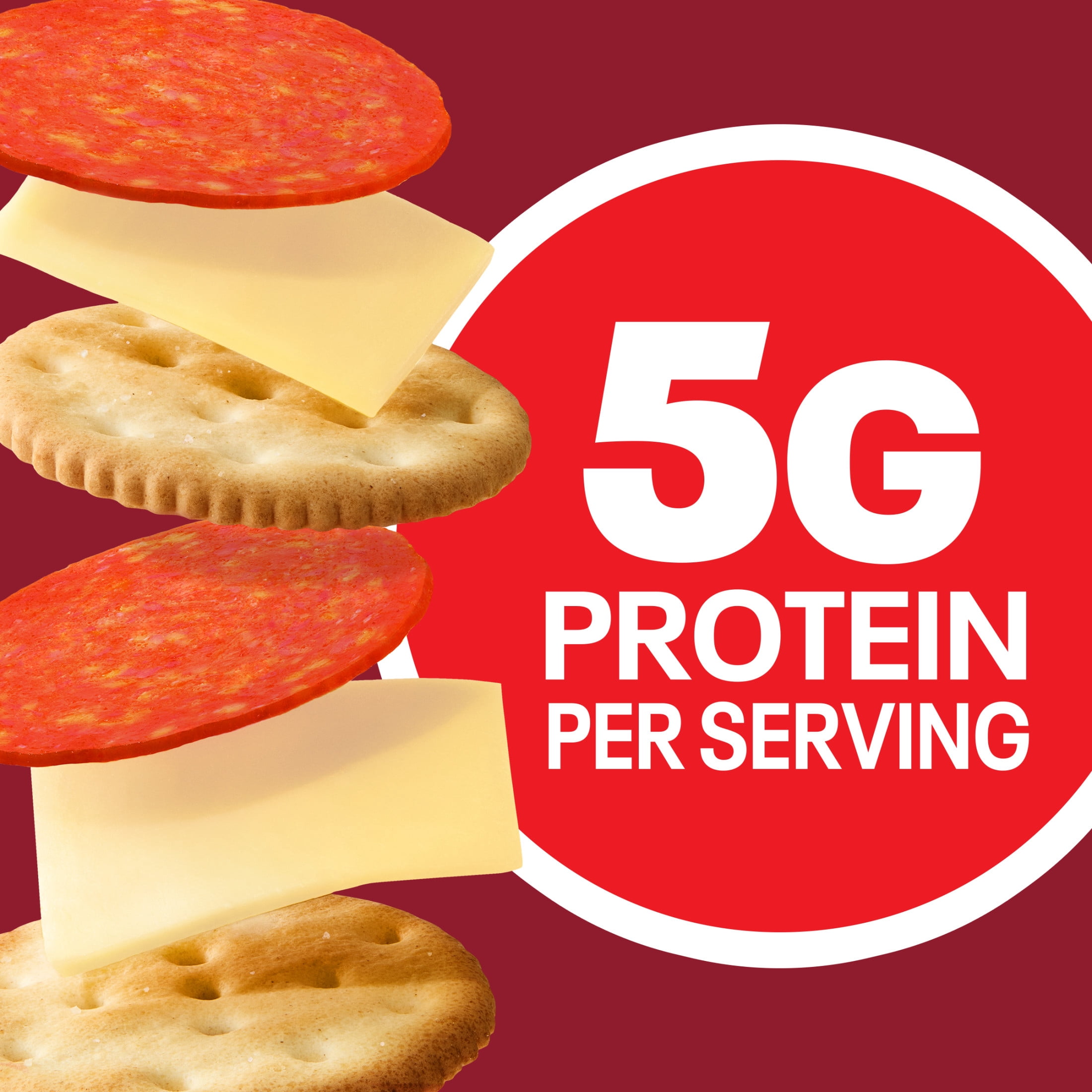 (5 pack) Lunchables Mozzarella & Pepperoni Value Pack, 1.3 oz Pack