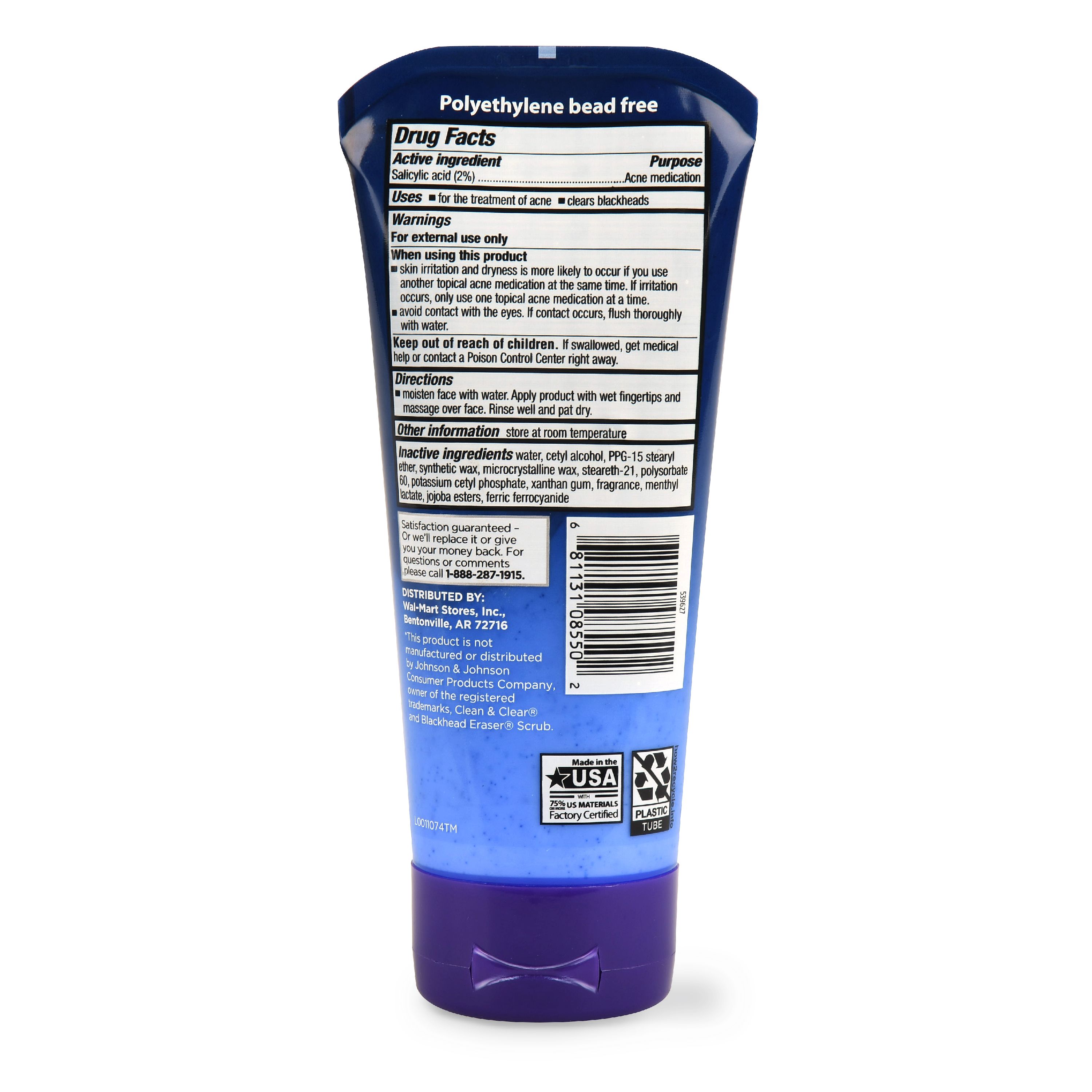 Equate Beauty Blackhead Clearing Scrub 5 Oz Walmart Com Walmart Com