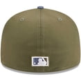 thumbnail image 4 of Men's New Era Olive/Blue San Diego Padres 59FIFTY Fitted Hat, 4 of 5