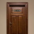 thumbnail image 4 of Brass Metal Rest Room Door Sign Business Office Bar Tavern Pub Restroom Wall Plaque Bathroom Decor, 4 of 4