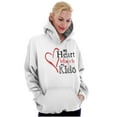 thumbnail image 4 of My Heart Belongs to my Kids Cute Mom Hoodie Sweatshirt Women Brisco Brands M, 4 of 4