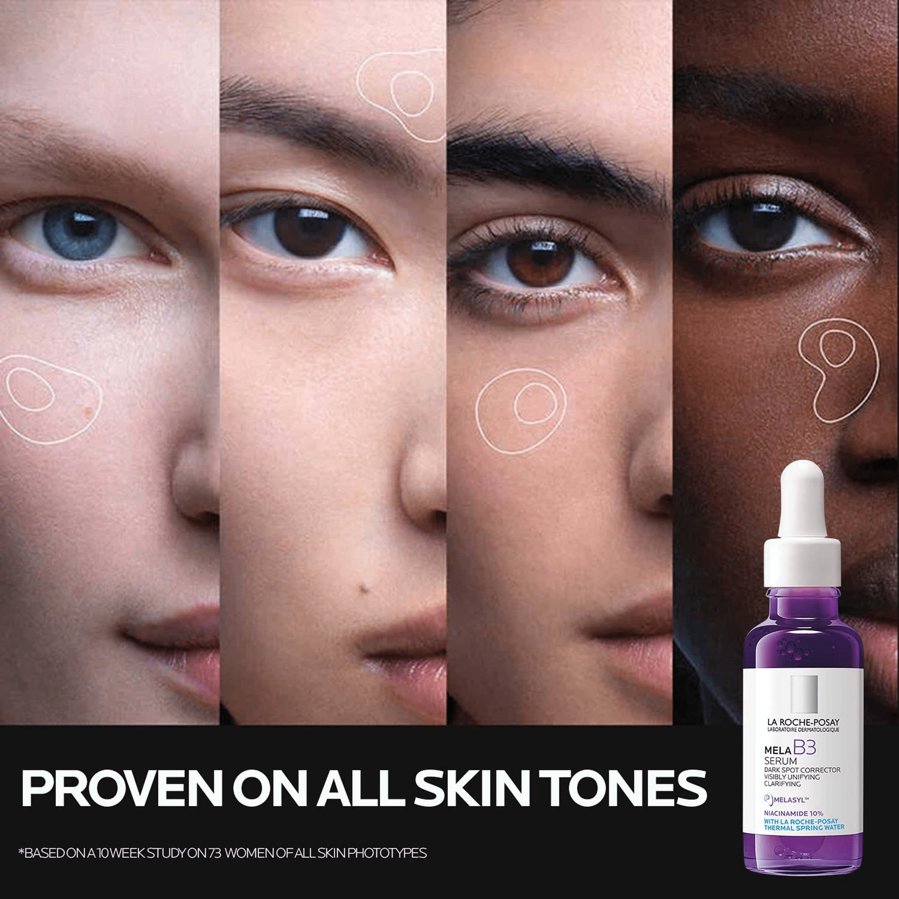 B3 Mela La Dark Spot Roche-Posay Serum + | With Melasyl 