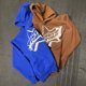 thumbnail image 5 of Sudadera con capucha de gran tamaño con estampado de letras gráficas de Harajuku para hombre Y2k, sudadera holgada informal de estilo hip hop con cremallera para mujer, ropa para hombre, 5 of 5
