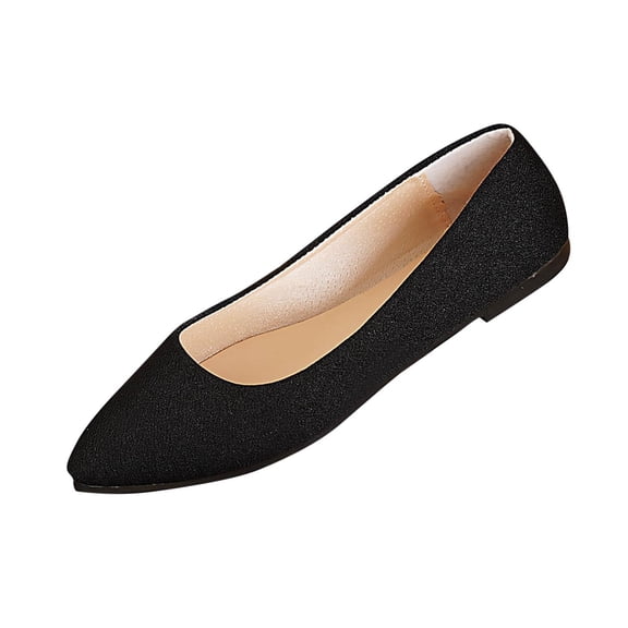 ShiShine Womens Pointed Toe Ballet Flats Slip On Comfort Dress Flats Lightweight Casual Work Shoes for Women