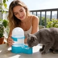 thumbnail image 4 of BotaniNest 4 Piece Universal Waterer Automatic Drinking Device Feeder Outdoor Parrot Cage, 4 of 6