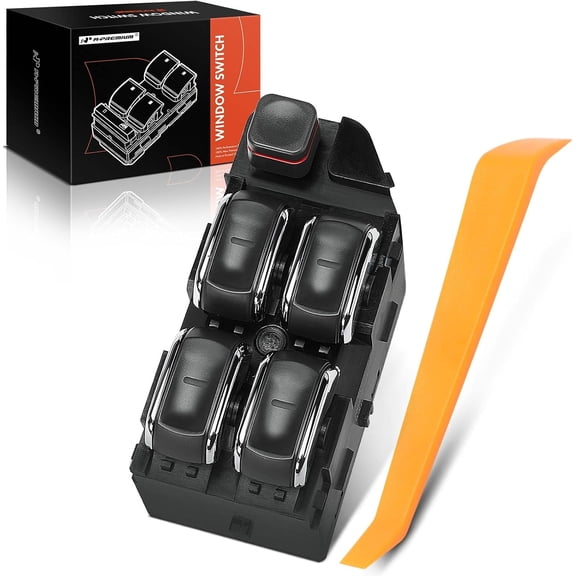 A-Premium Master Power Window Switch Compatible with Cadillac DeVille 1997 1998 1999, Front Left Driver Side