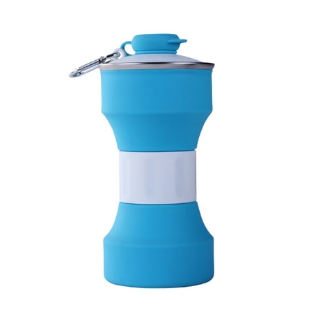 

Water Bottles Dqueduo Collapsible WaterBottleFood-Grade SiliconePortable LeakProof Travel Water Bottle Water Bottle on Clearance