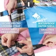 thumbnail image 3 of GEERTOP Portable Sleeping Bag Flannel for Adults Big and Tall Lightweight Waterproof Warm 3-4 Season Backpacking Sleeping Bag for Camping Hiking Mountaineering, 3 of 7