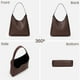 thumbnail image 3 of Bolso Hobo HICARRY de gamuza sintética de piel vegana para mujer, 3 of 6