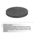 thumbnail image 3 of Unique Bargains Plaque d'Électrode Ronde en Bloc de Graphite 100x10mm pour Fusion Moulage, Électrolyse, 3 of 4