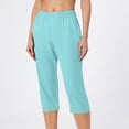 thumbnail image 7 of HAJWOH Capri Leggings for Women Cotton Leggings Stretch Summer Lightweight Casual Athletic Running Workout Yoga Pants, 7 of 7