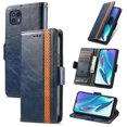 thumbnail image 1 of Case for Motorola Moto G50 5G Cover Leather Wallet Folio Case Book Design Flip Magnetic Closure - Blue, 1 of 5