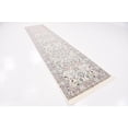 thumbnail image 2 of Unique Loom Narenj Textured Hunting Design Rug 3' x 13' Runner Ivory/Tan, 2 of 13