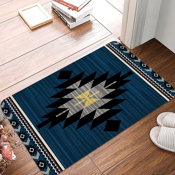 Southwestern Doormat Welcome Mat Door Mat Entrance Kitchen Mats for Floor Carpet for Bathroom Floor Mat Home Decoration