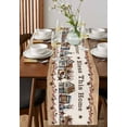 thumbnail image 4 of Farmhouse Western Star on Vintage Letter Table Runner-36 Inch Long Home Quote Table Runners Linen Burlap Tablerunner for Kitchen Dining Room Holiday Party, 4 of 9