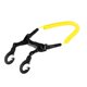 thumbnail image 5 of Acollador De La Bobina Del Muelle De Buceo Fuerte Ligero Con Clips De Doble Terminación Y Hebilla De Liberación Rápida Para Cámaras Luces De Buc amarillo Soledad Cordón de buceo, 5 of 5