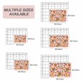 thumbnail image 6 of Bohemia Floral Outdoor Rug 4x6 Ft, Non Slip Washable Area Rug, Vintage Orange Pink Flowers Boho Style Beige Patio Rugs Carpet Runner, Large Floor Mat for Indoor/Outdoor Deck Porch Camping, 6 of 8