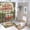 style-593, variant on 4 Piece Shower Curtain Sets with Non-Slip Rugs Toilet Lid Cover And Bath Mat Bathroom Decor Set Happy Camper Life Is Good Durable And Waterproof Camper Gifts for Bathroom Decor