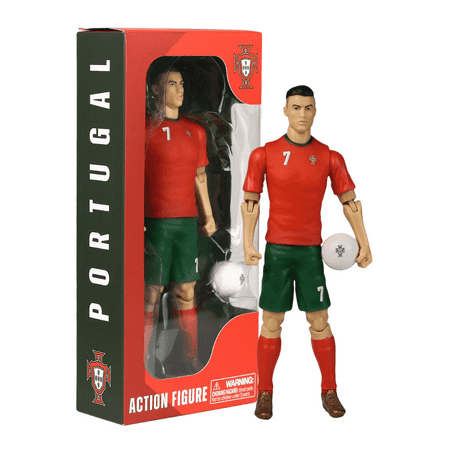 Banbo Toys Sockers Portugal Cristiano Ronaldo 8&Quot; Collectible Soccer Action Figure