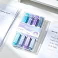 thumbnail image 5 of Highlighter Pen, Soft Pastel Ink, No-Bleed, Slim Barrel, for Journaling, Note Taking, Bible Study, Planner - Muted Color, 5 of 6