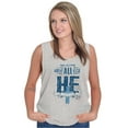 thumbnail image 4 of He Reigns Above Christian Jesus Faith Tank Top T Shirts Men Women Brisco Brands S, 4 of 6