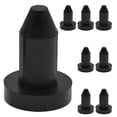 thumbnail image 1 of BESTYASH 8Pcs Universal Black Rubber Kayak Drain Plug Kit Durable Waterproof Scupper Plugs for Kayaking, 1 of 8