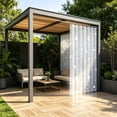 thumbnail image 5 of WDOBM Window Curtains, Privacy Curtains, No Drill Portable Waterproof Mosquito Net Outdoor Folding Curtain, Sheer Curtains, Light Filtering Curtains for Patio Curtains, 5 of 9