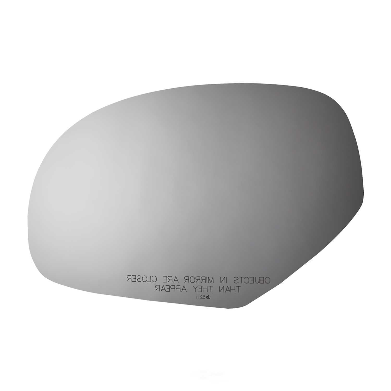 Burco Side View Mirror Replacement Glass - Clear Glass - 5211