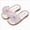 A8-Pink, variant on Little Girls Strappy Slip On Sandals Shiny Butterfly Bowknot Decor Soft Flat Sole Toddler Kids Casual Outdoor Comfort Footwear Gibobby,10.5,Pink