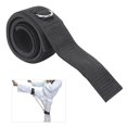 thumbnail image 1 of Corde élastique réglable en coton noir 2D pour chevilles, cuisses, exercices de fitness, jambes, accessoires de musculation, noir 2D, 1 of 4