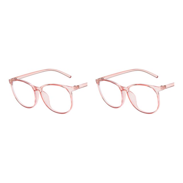 tredstone ABS Fashionable Light Eyewear SightIn Style Light Glasses Computer Eyeglasses Permeable frame 2Set