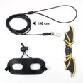 thumbnail image 3 of Adjustable Bearded Dragon Harness Leash, 3 Size Adjustable Leather Outdoor Harness Leash, 3 of 4